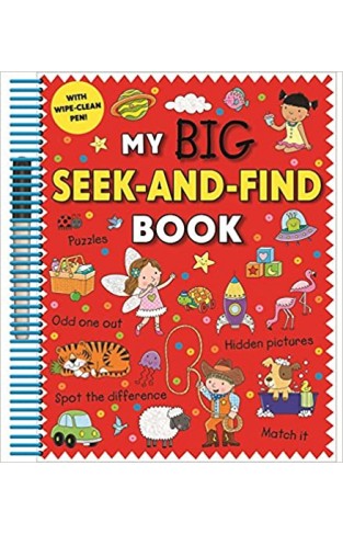 My Big Seek & Find Book - Spiral-bound 